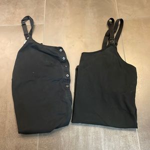 Two nursing tanks with built in bras